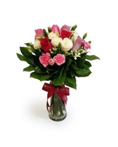 Give You My Heart flower arrangement